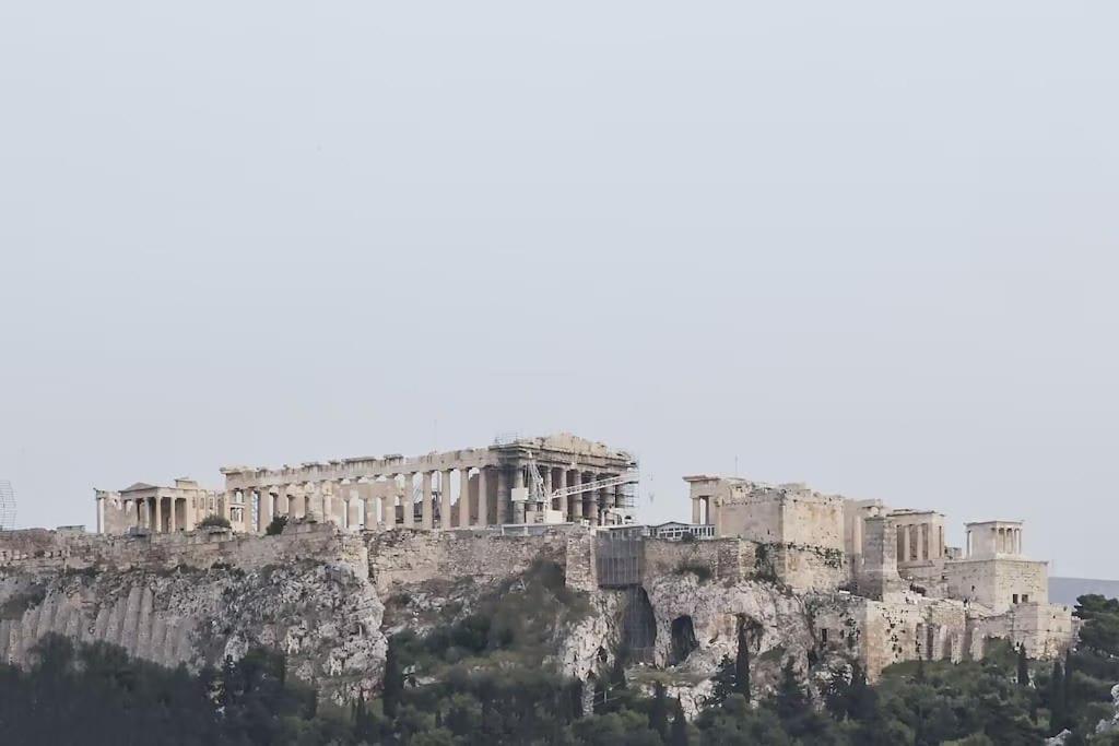 Luxury Acropolis View Duplex Penthouse In Thiseio 155M2 Athen Eksteriør bilde